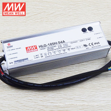 185W 54V LED Driver with PFC function HLG-185H-54A MEAN WEL